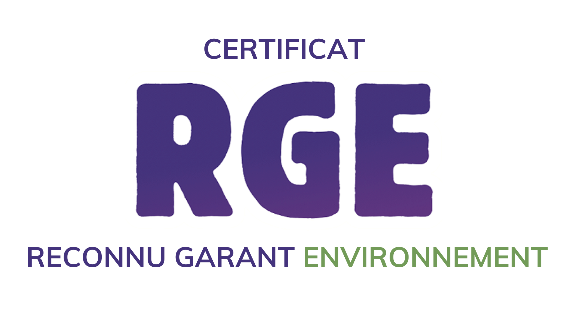 Certification RGE